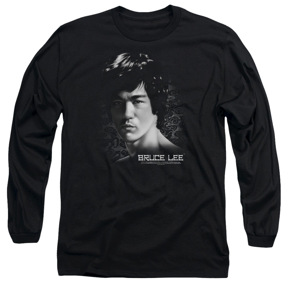 Bruce Lee In Your Face - Men's Long Sleeve T-Shirt