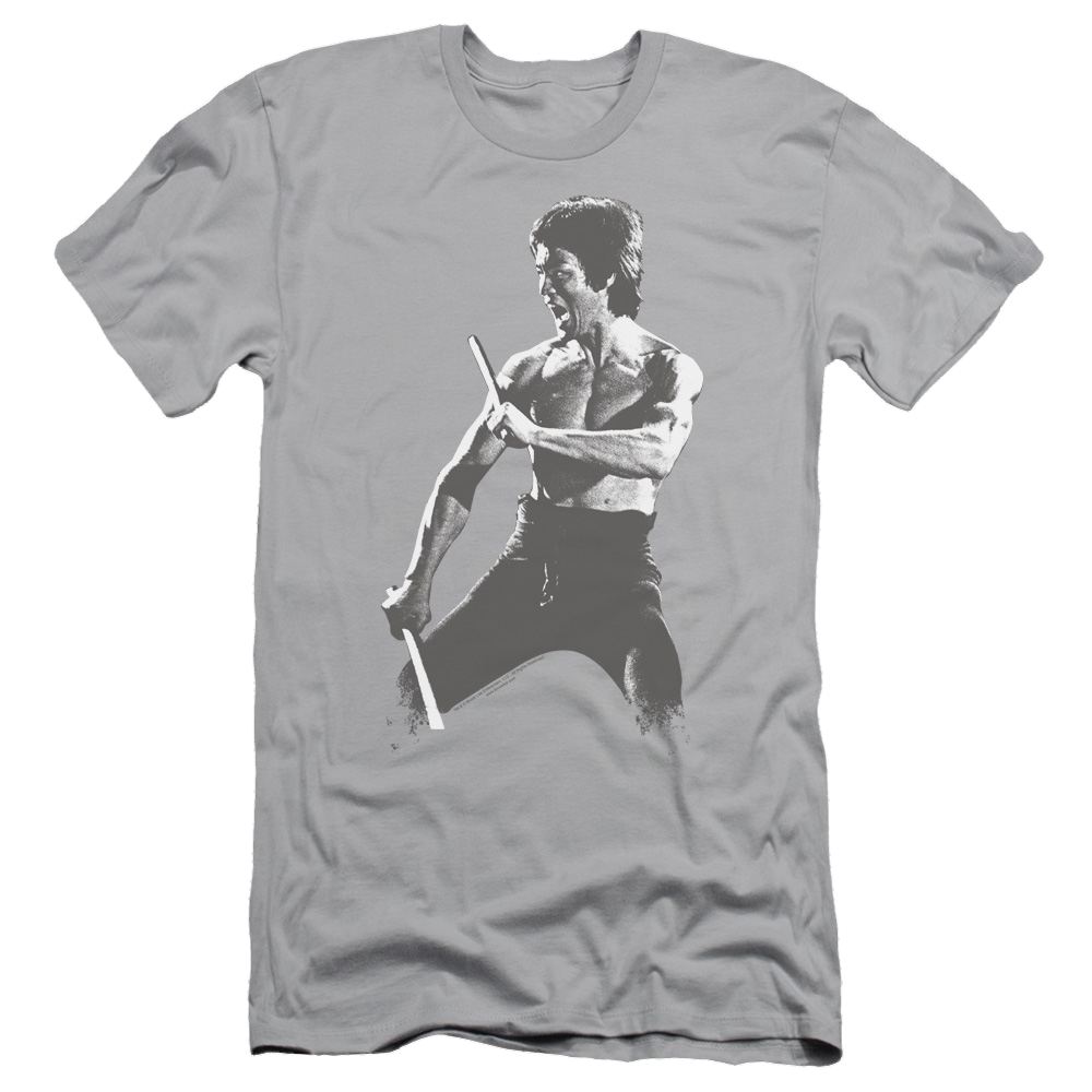 Bruce Lee Chinese Characters - Men's Slim Fit T-Shirt