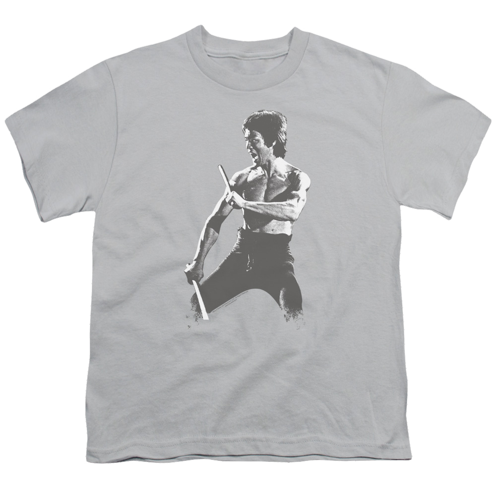Bruce Lee Chinese Characters - Youth T-Shirt (Ages 8-12)