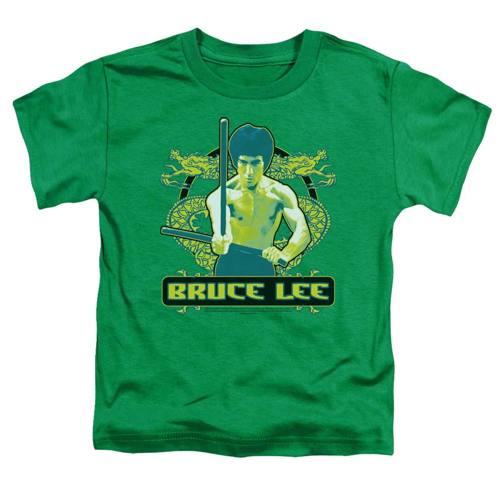 Bruce Lee Double Dragons - Kid's T-Shirt (Ages 4-7)