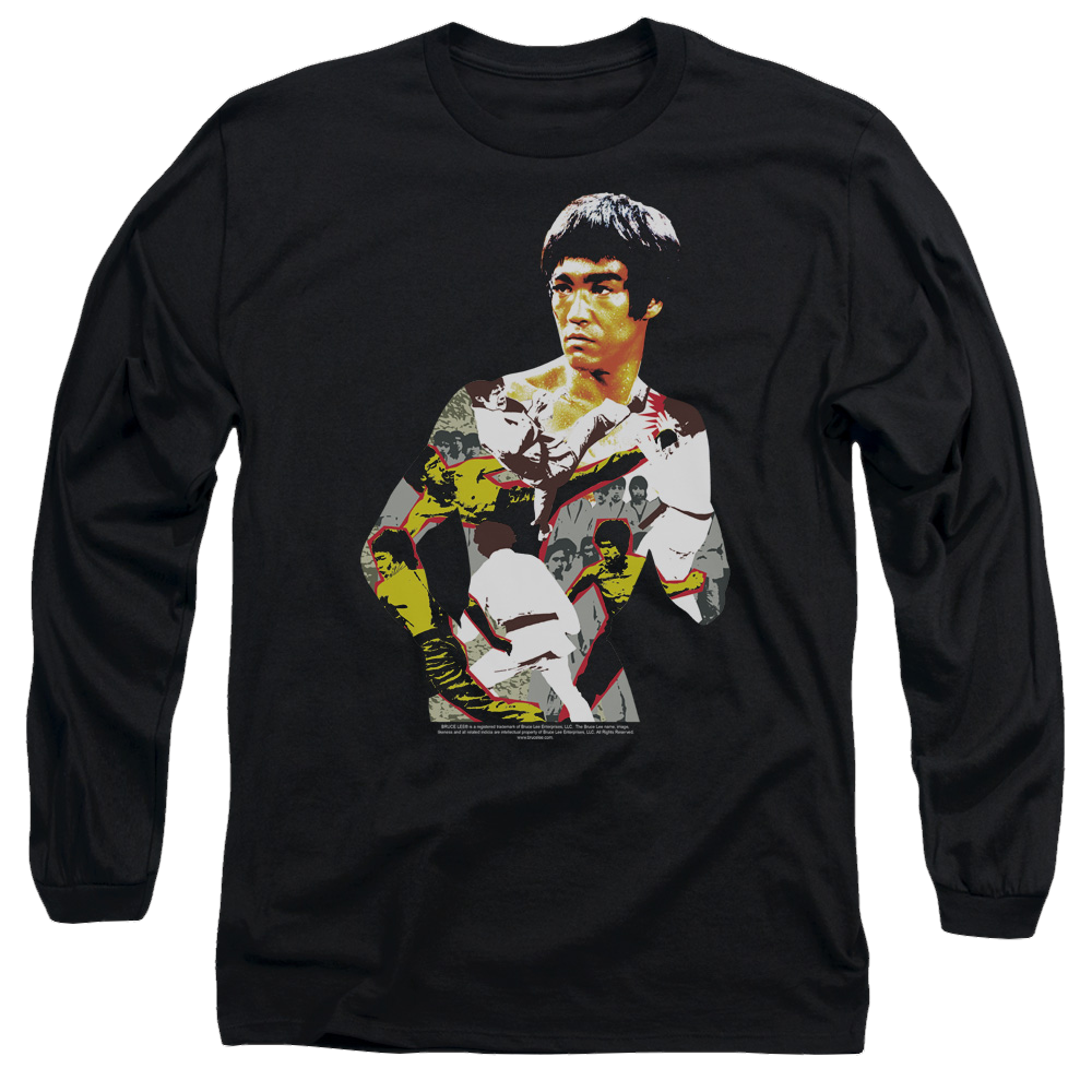 Bruce Lee Body Of Action - Men's Long Sleeve T-Shirt