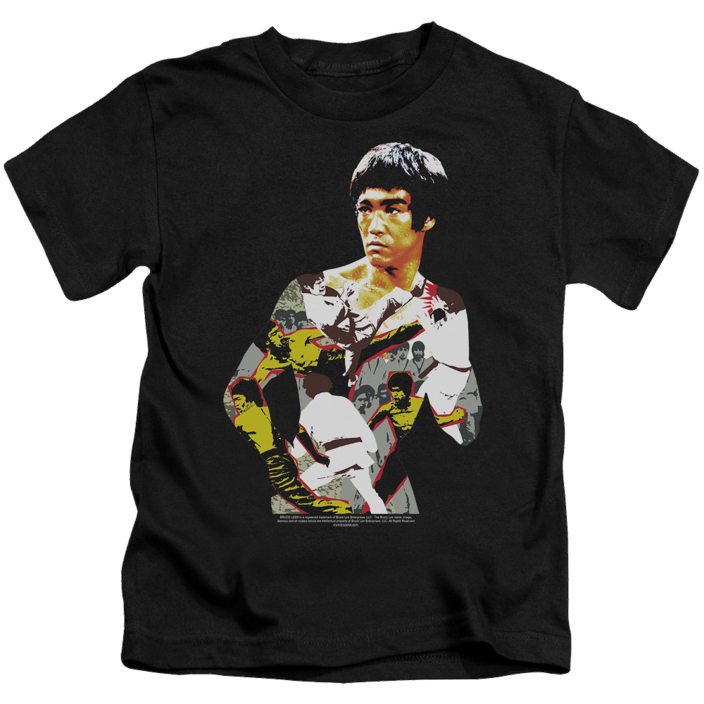 Bruce Lee Body Of Action - Kid's T-Shirt (Ages 4-7)