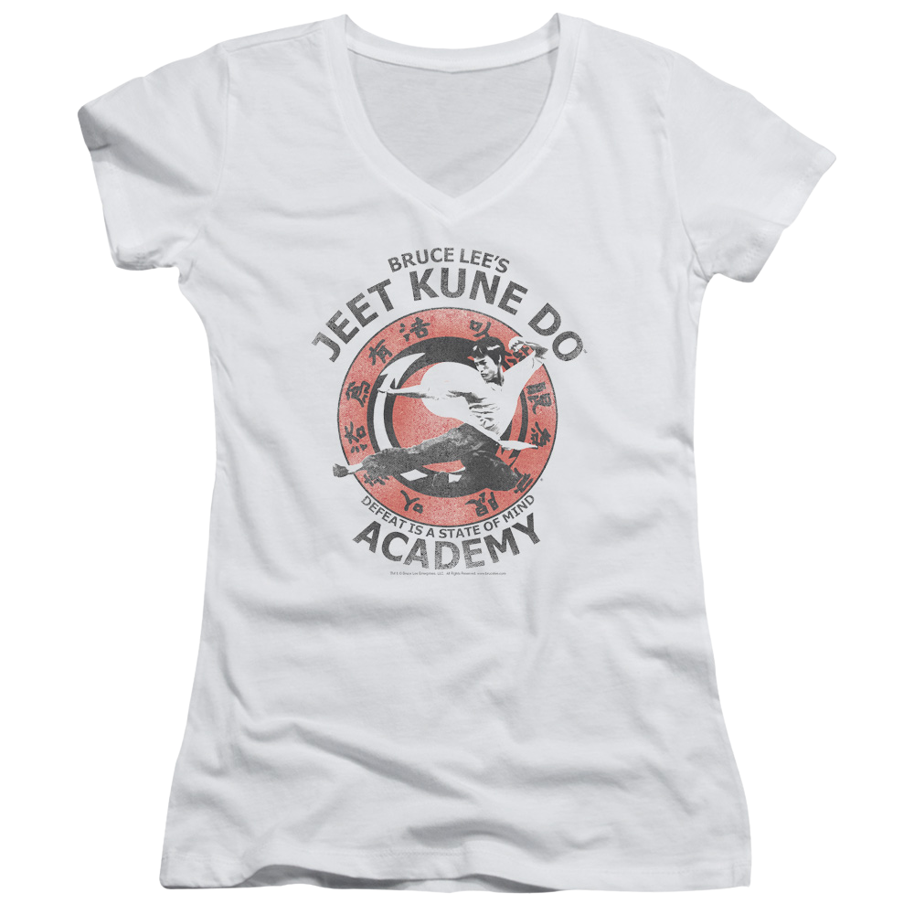 Bruce Lee Jeet Kune - Juniors V-Neck T-Shirt