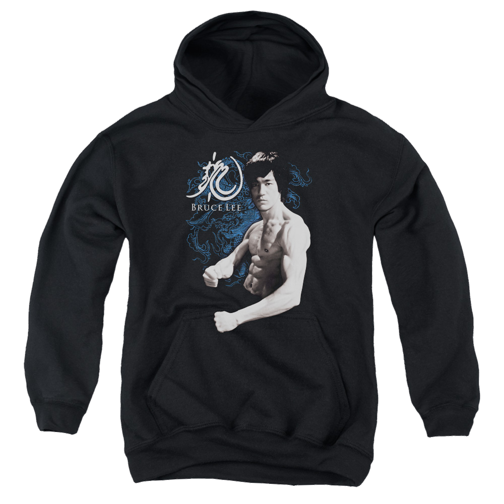 Bruce Lee Dragon Stance - Youth Hoodie (Ages 8-12)