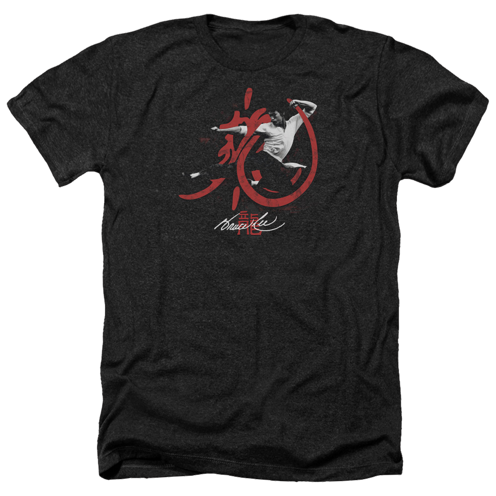 Bruce Lee High Flying - Men's Heather T-Shirt