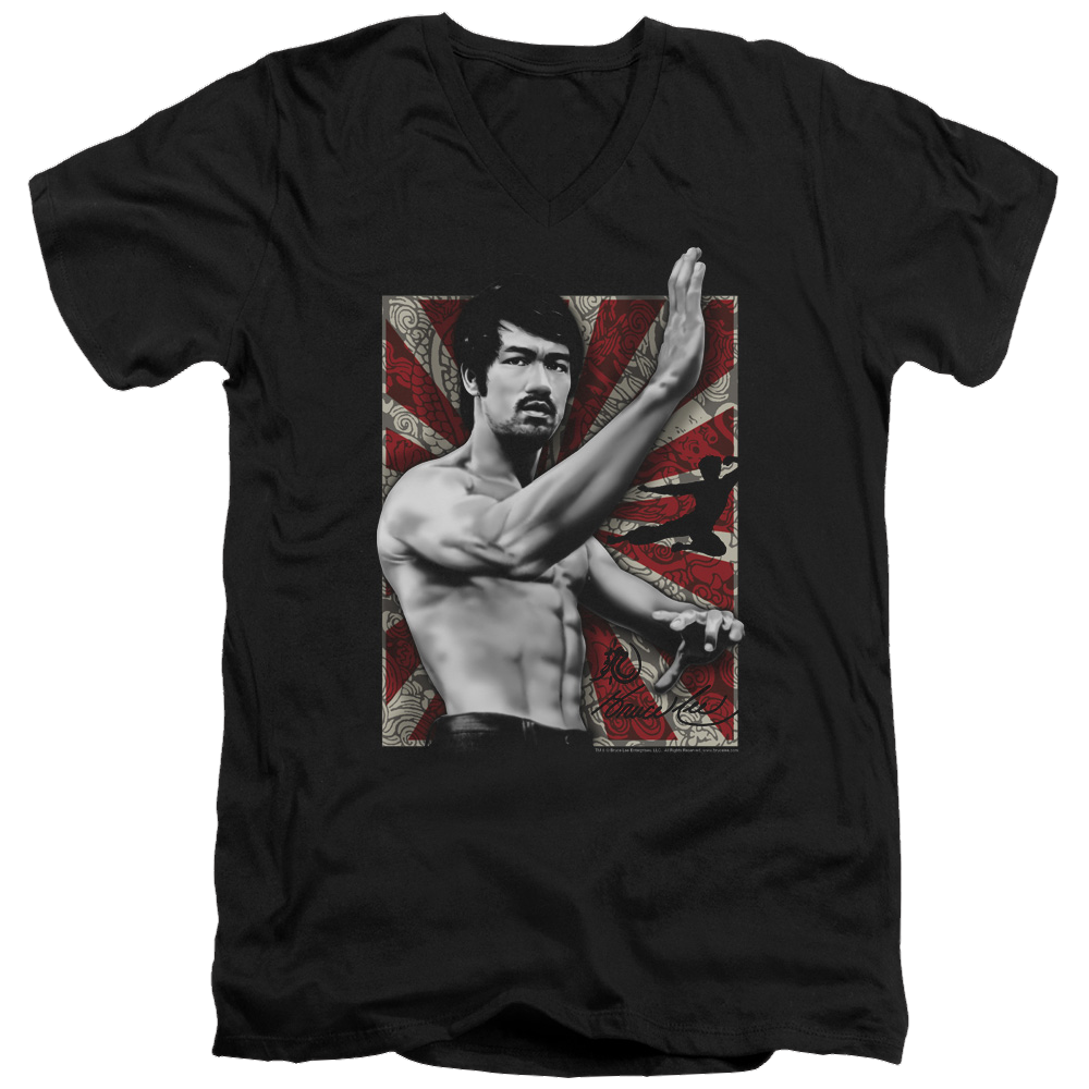 Bruce Lee Concentrate - Men's V-Neck T-Shirt