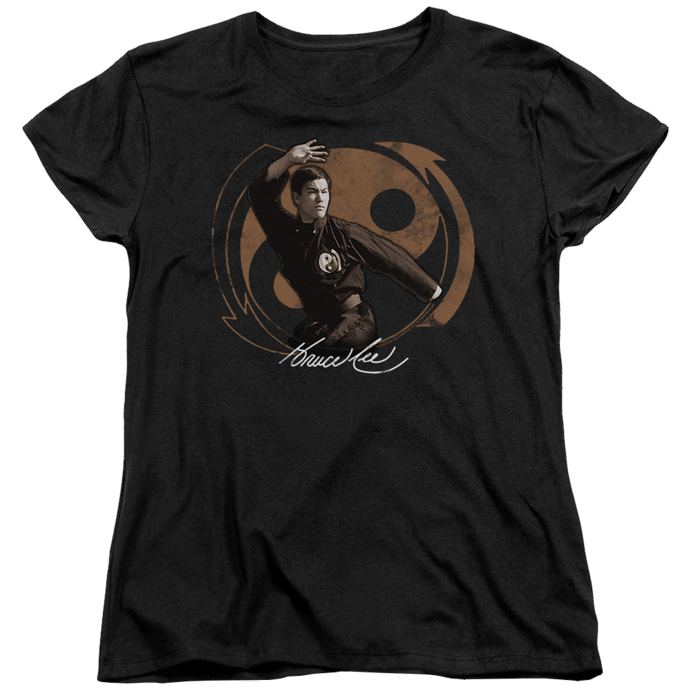 Bruce Lee Jeet Kun Do Pose - Women's T-Shirt
