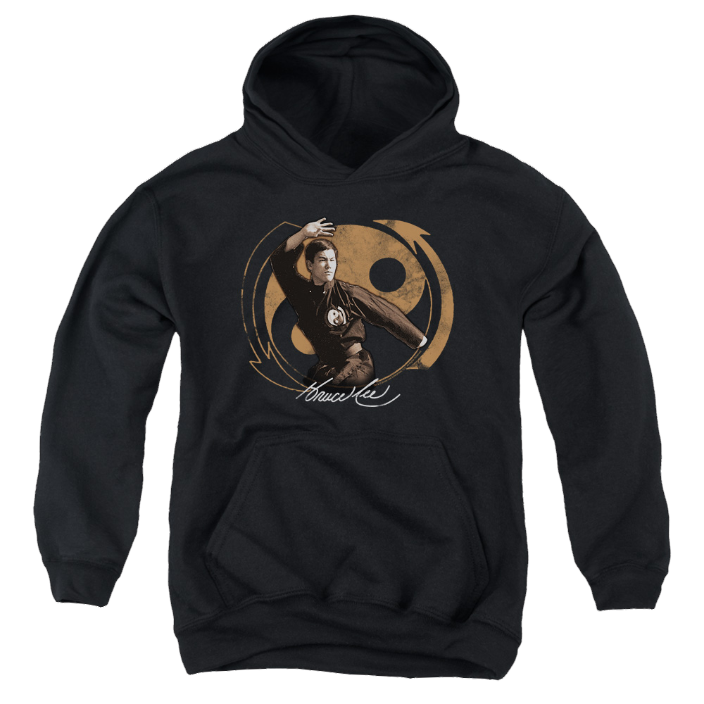 Bruce Lee Jeet Kun Do Pose - Youth Hoodie (Ages 8-12)