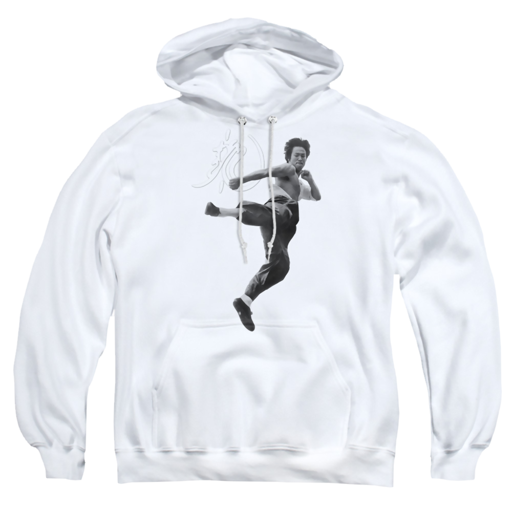 Bruce Lee Flying Kick - Pullover Hoodie
