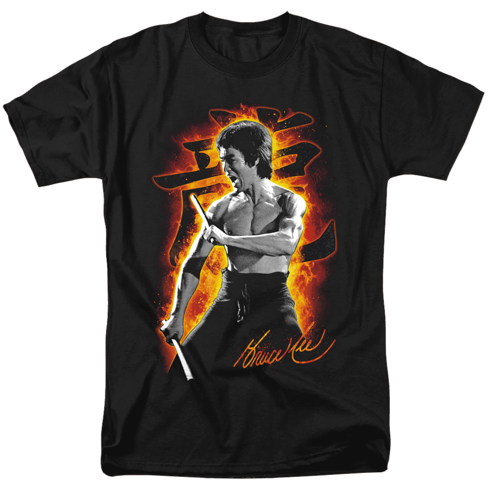 Bruce Lee Dragon Fire - Men's Regular Fit T-Shirt