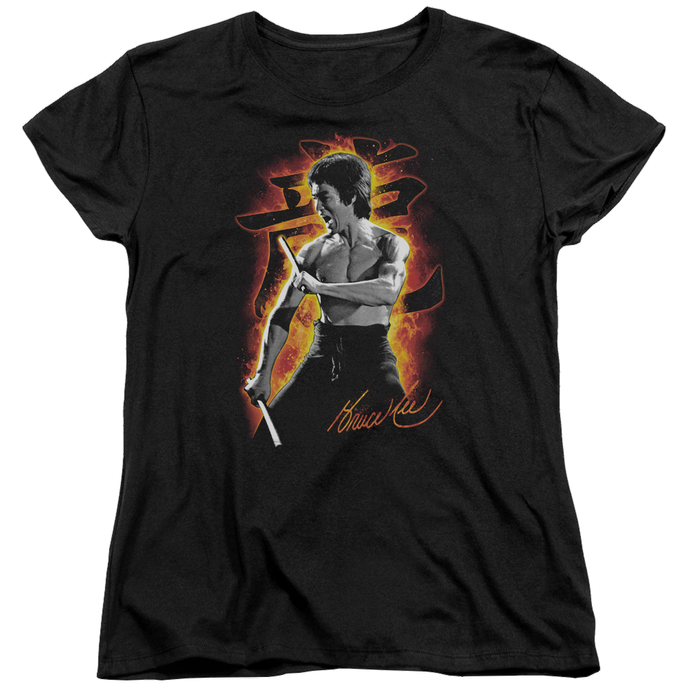 Bruce Lee Dragon Fire - Women's T-Shirt