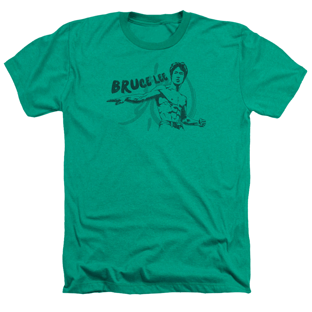 Bruce Lee Brush Lee - Men's Heather T-Shirt