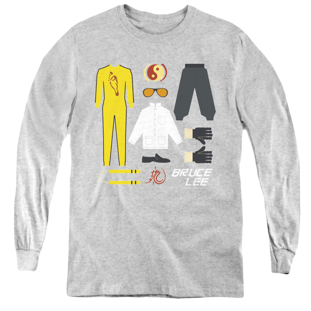Bruce Lee Lee Gift Set - Youth Long Sleeve T-Shirt