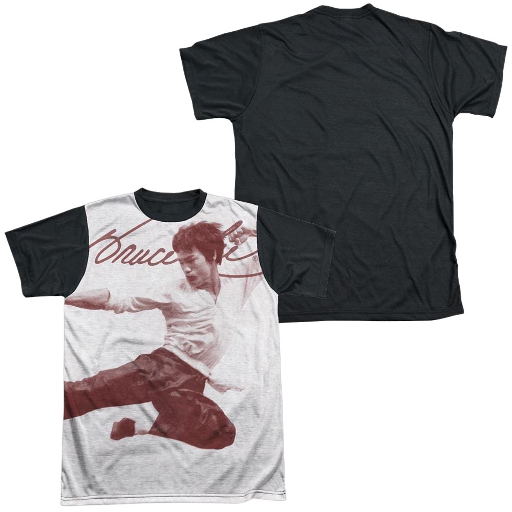 Bruce Lee Expectations - Men's Black Back T-Shirt