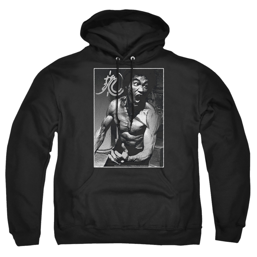 Bruce Lee Focused Rage - Pullover Hoodie