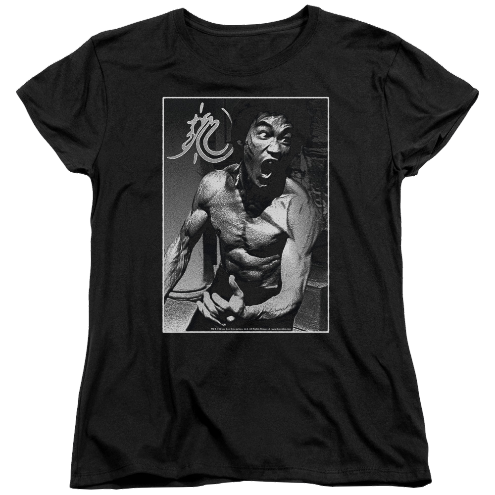 Bruce Lee Focused Rage - Women's T-Shirt