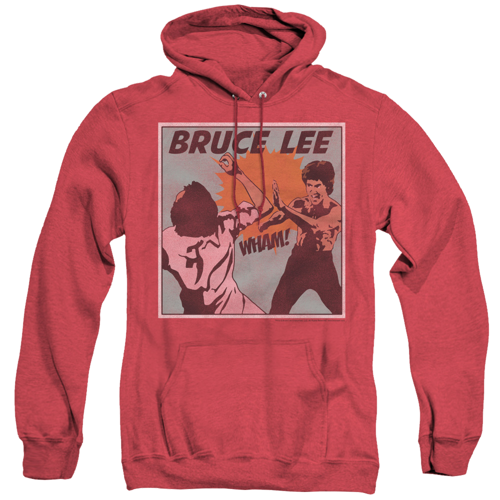 Bruce Lee Comic Panel - Heather Pullover Hoodie