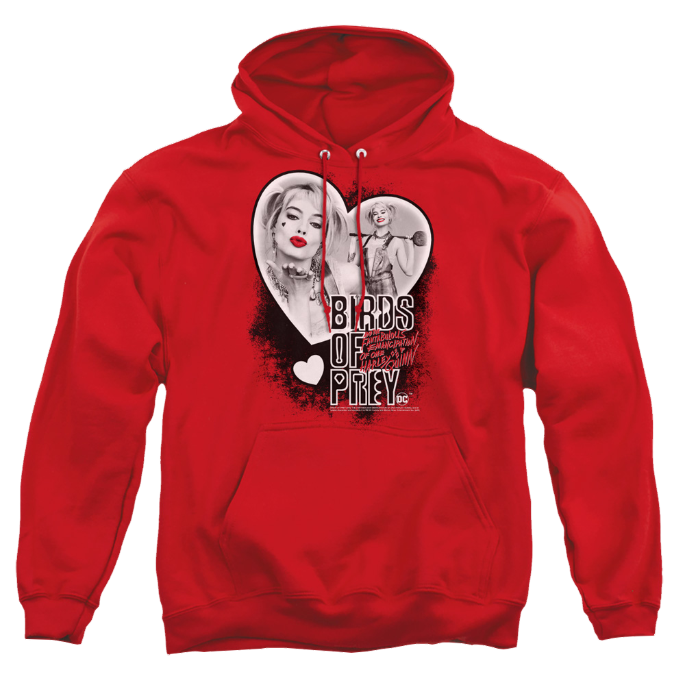 Birds of Prey Heart Harley - Pullover Hoodie