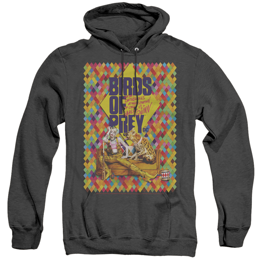 Birds of Prey Couch - Heather Pullover Hoodie