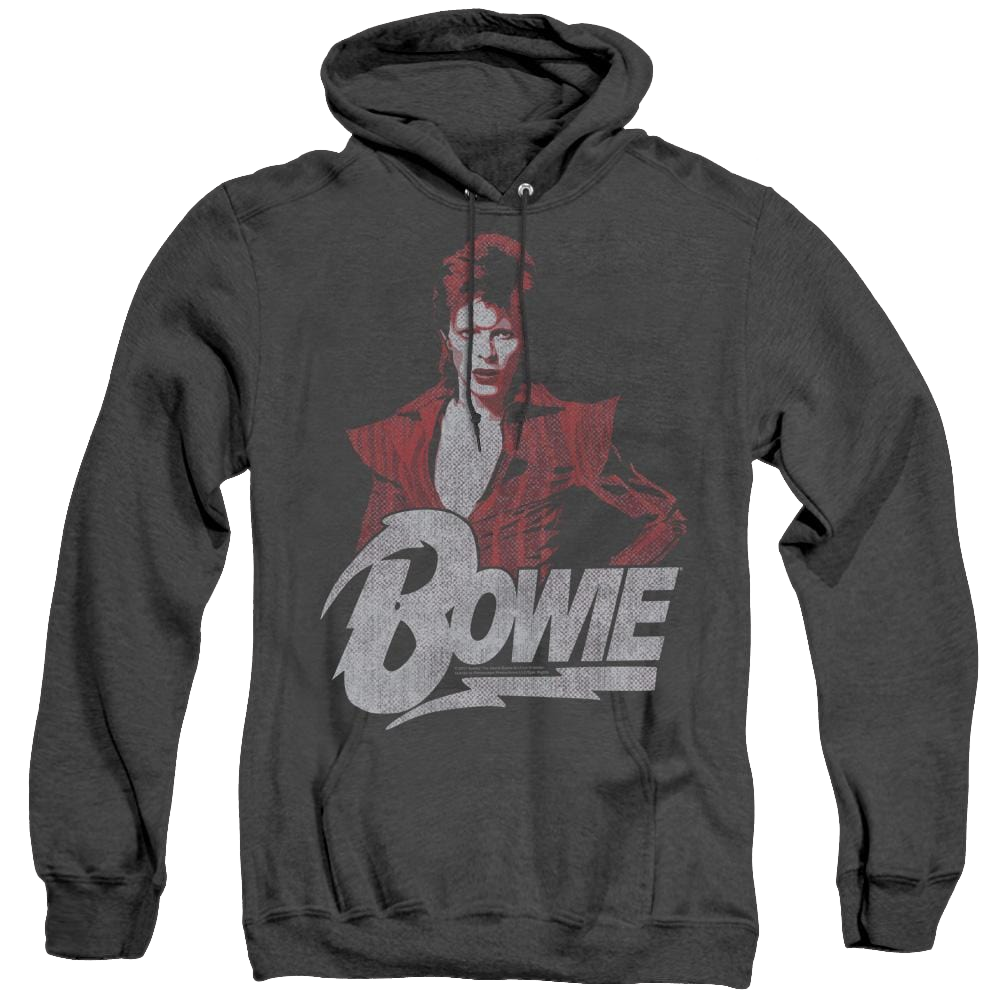 David Bowie Diamond David - Heather Pullover Hoodie