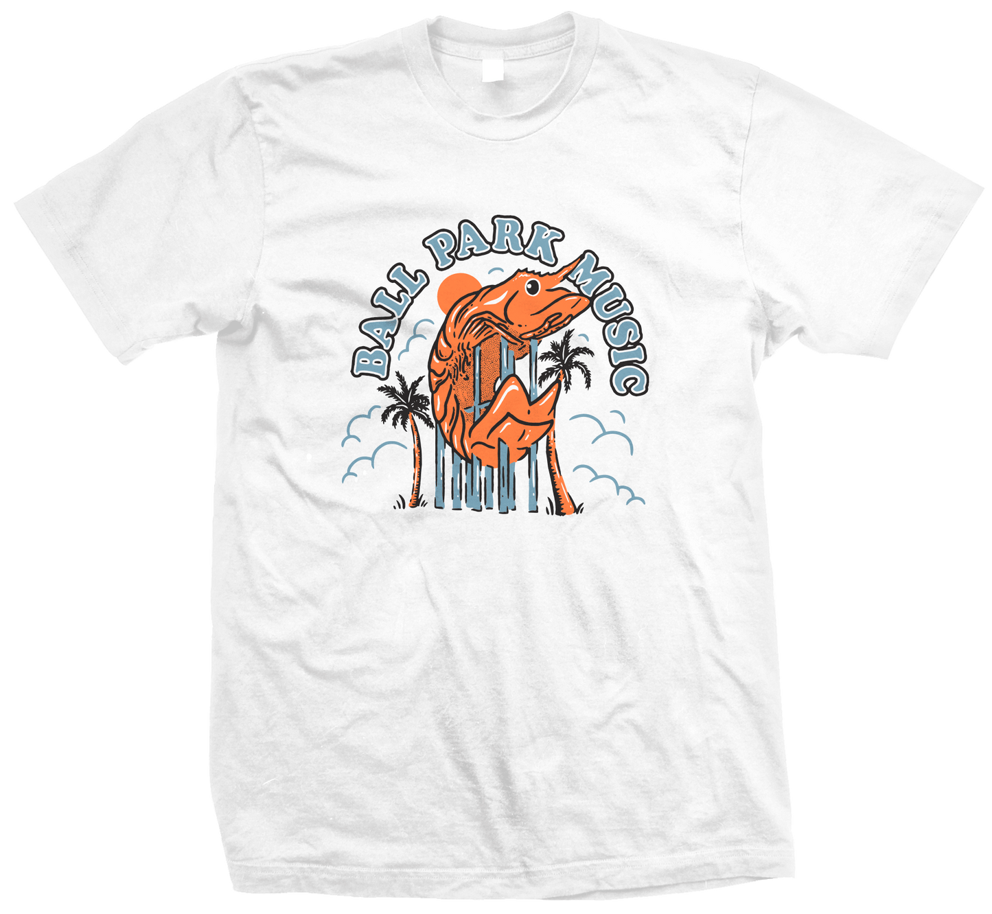 Ball Park Music / Prawn Tee (White)