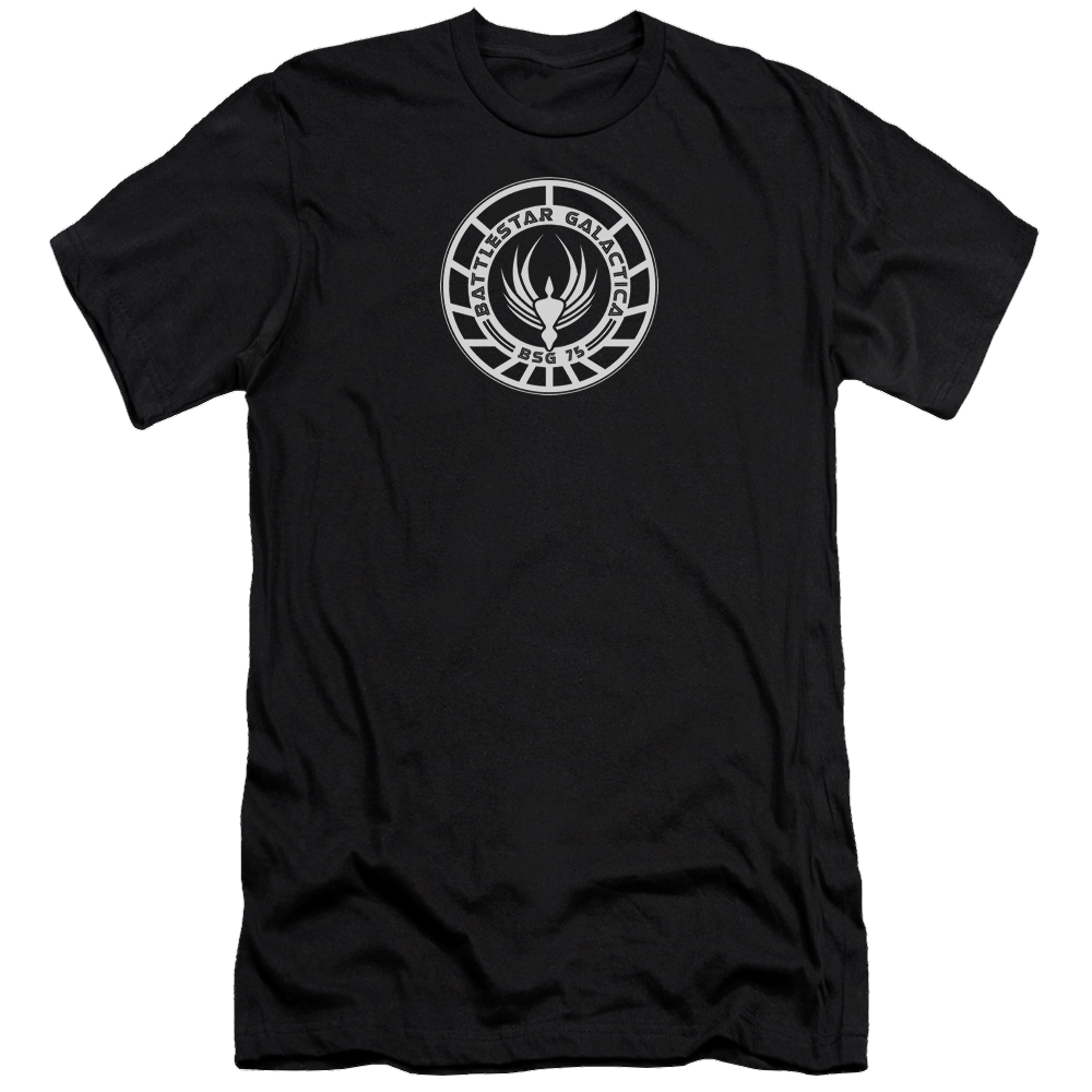 Battlestar Galactica Galactica Badge - Men's Premium Slim Fit T-Shirt