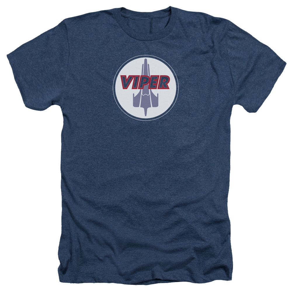 Battlestar Galactica Viper Badge - Men's Heather T-Shirt