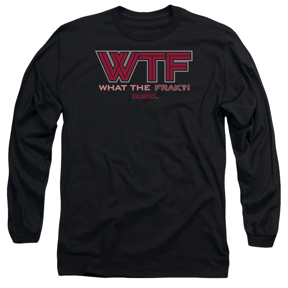 Battlestar Galactica Wtf - Men's Long Sleeve T-Shirt