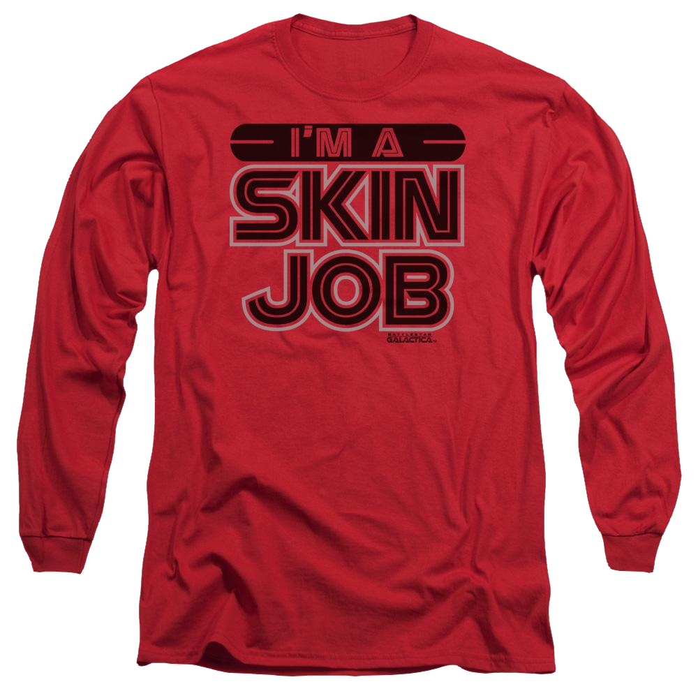 Battlestar Galactica Im A Skin Job - Men's Long Sleeve T-Shirt