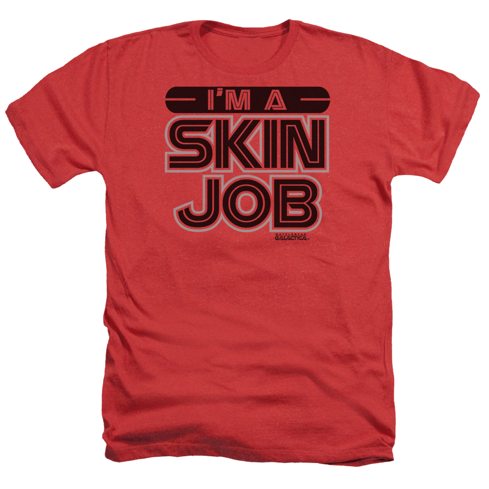 Battlestar Galactica Im A Skin Job - Men's Heather T-Shirt