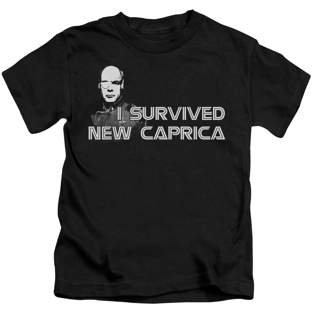Battlestar Galactica (2004) I Survived New Caprica - Kid's T-Shirt