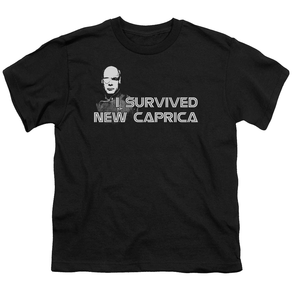 Battlestar Galactica (2004) I Survived New Caprica - Youth T-Shirt