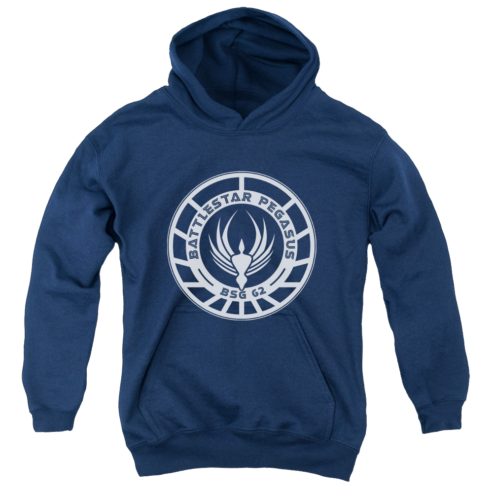 Battlestar Galactica (2004) Pegasus Badge - Youth Hoodie