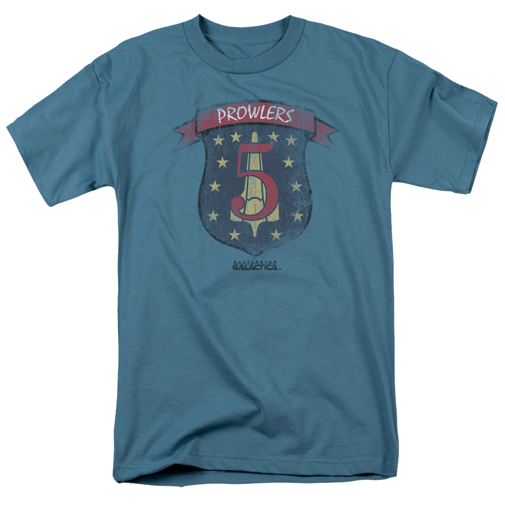 Battlestar Galactica Prowlers Badge - Men's Regular Fit T-Shirt