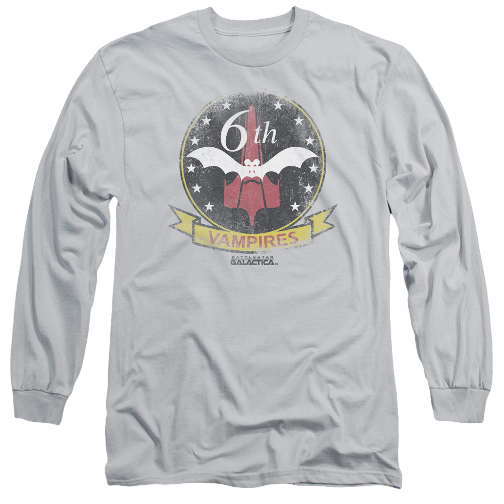 Battlestar Galactica Vampires Badge - Men's Long Sleeve T-Shirt