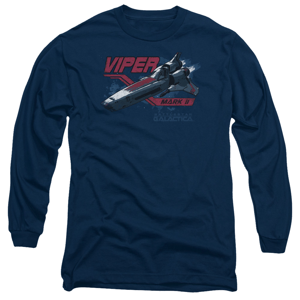 Battlestar Galactica Viper Mark Ii - Men's Long Sleeve T-Shirt