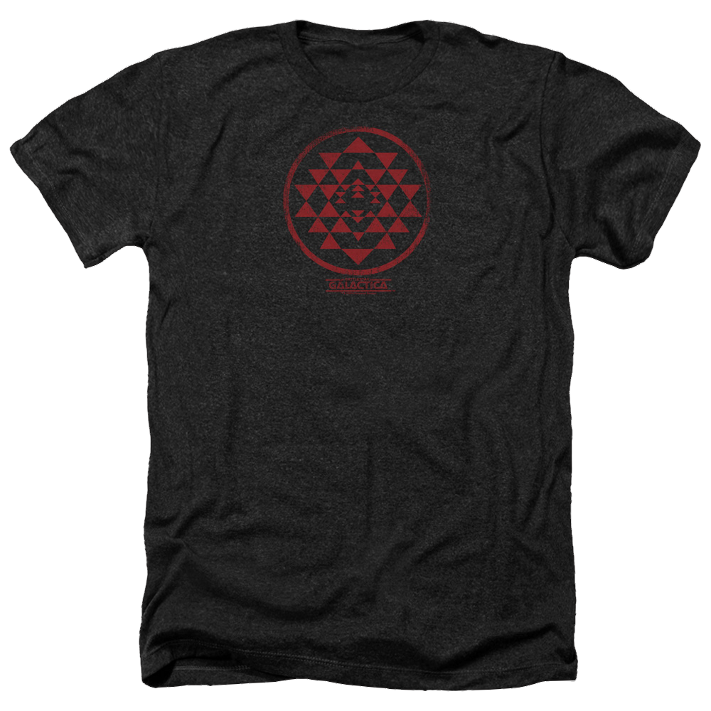 Battlestar Galactica Red Squadron Patch - Men's Heather T-Shirt