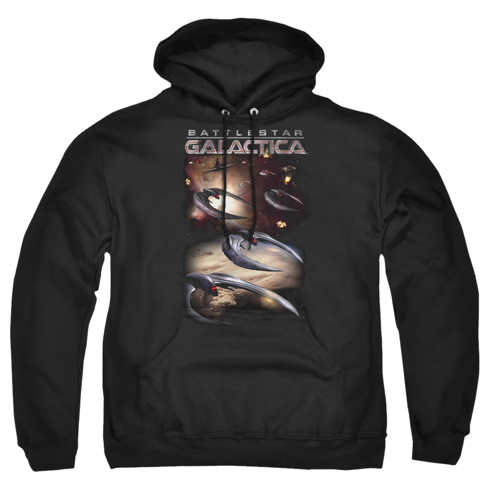 Battlestar Galactica When Cylons Attack - Pullover Hoodie