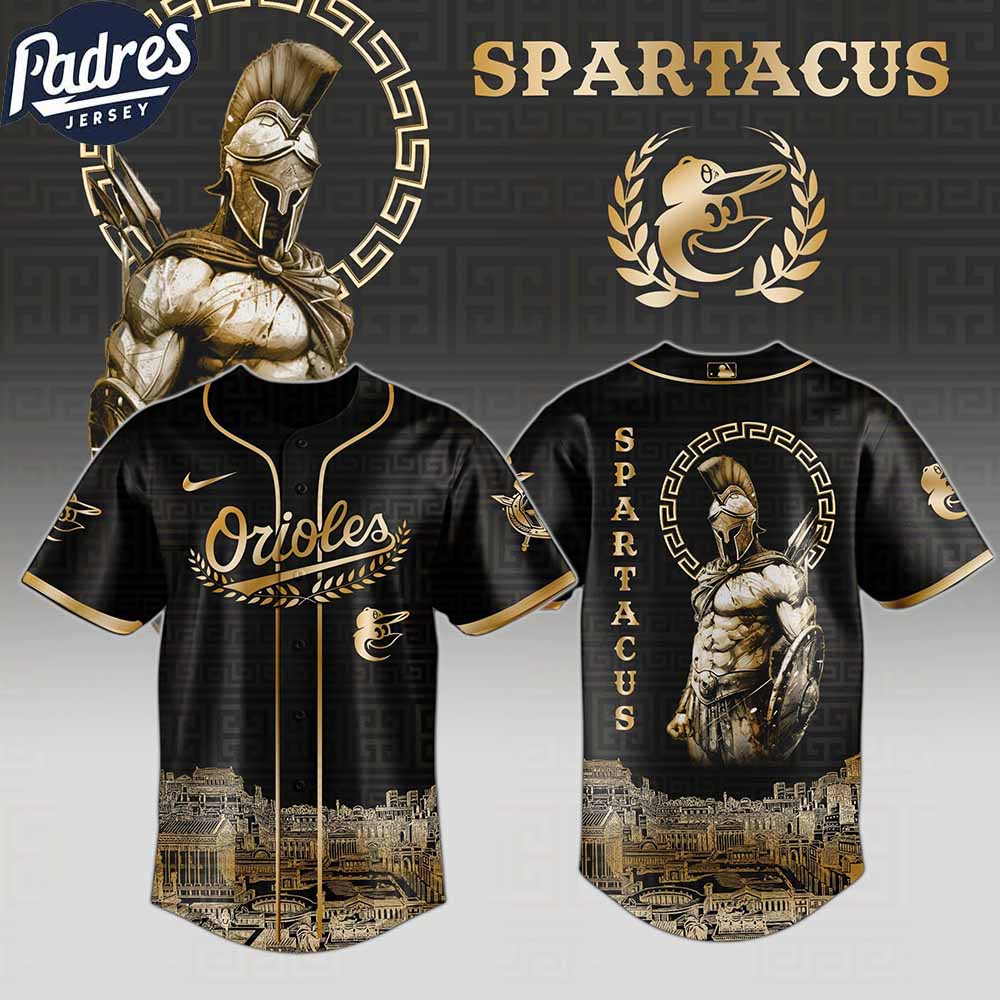 Baltimore Orioles MLB X Spartacus Custom Baseball Jersey - Padres Jersey Oasis: Elevate Your Baseball Style Game