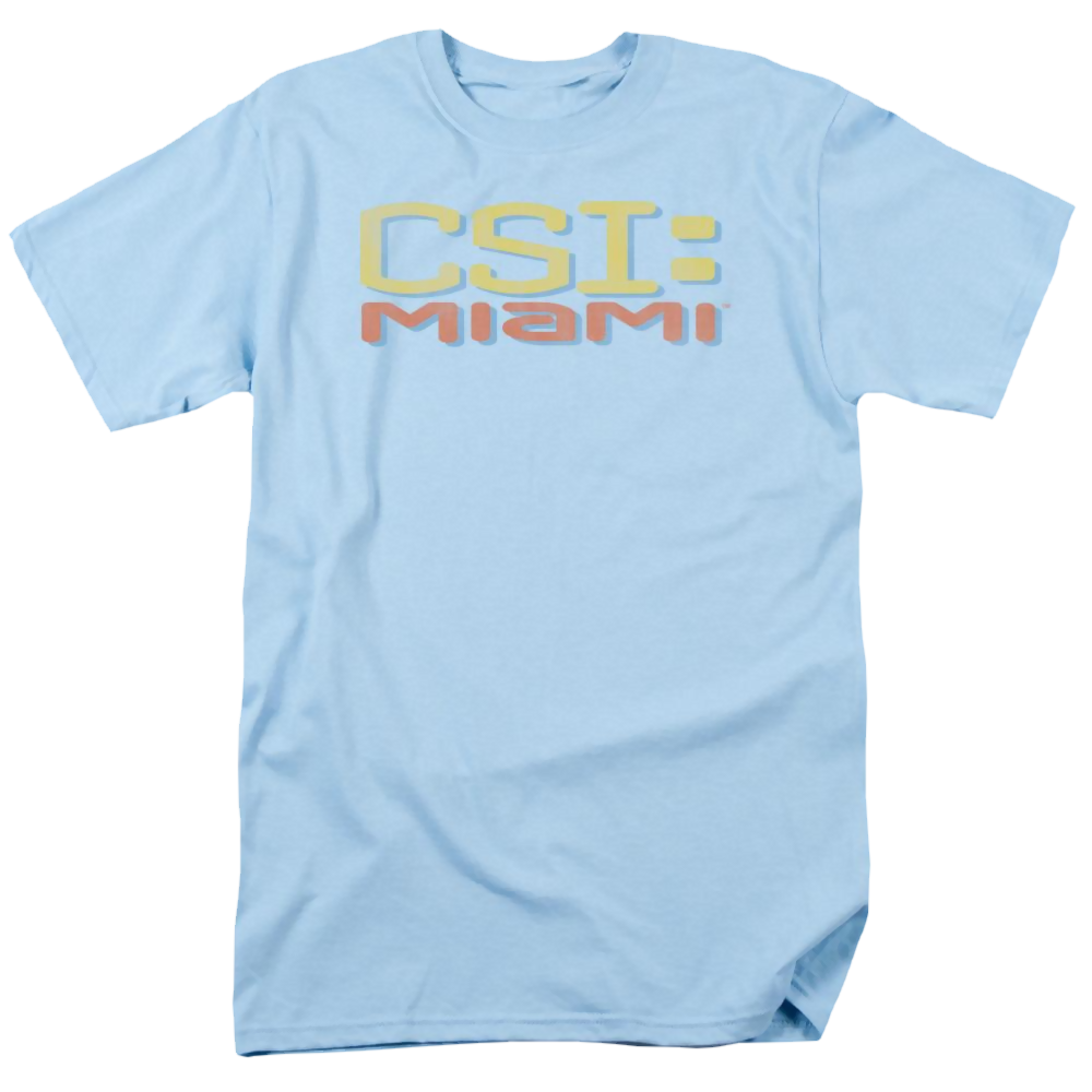 Csi Miami Logo Distressed - Men's Regular Fit T-Shirt