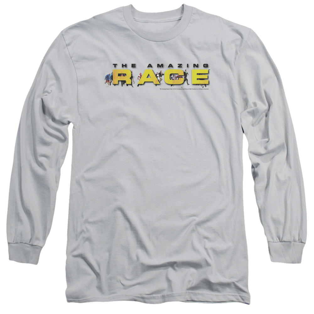 Amazing Race, The Running Logo - Men's Long Sleeve T-Shirt