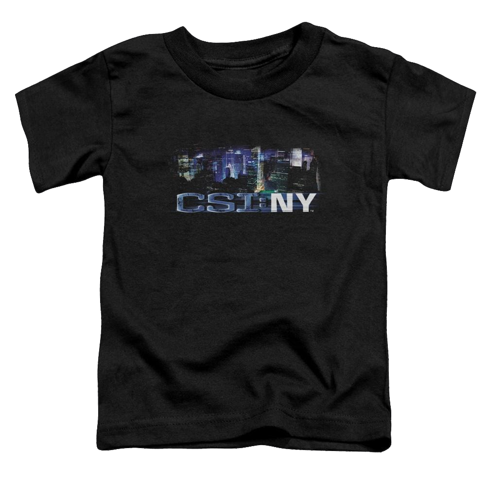 Csi New York Never Rests - Toddler T-Shirt