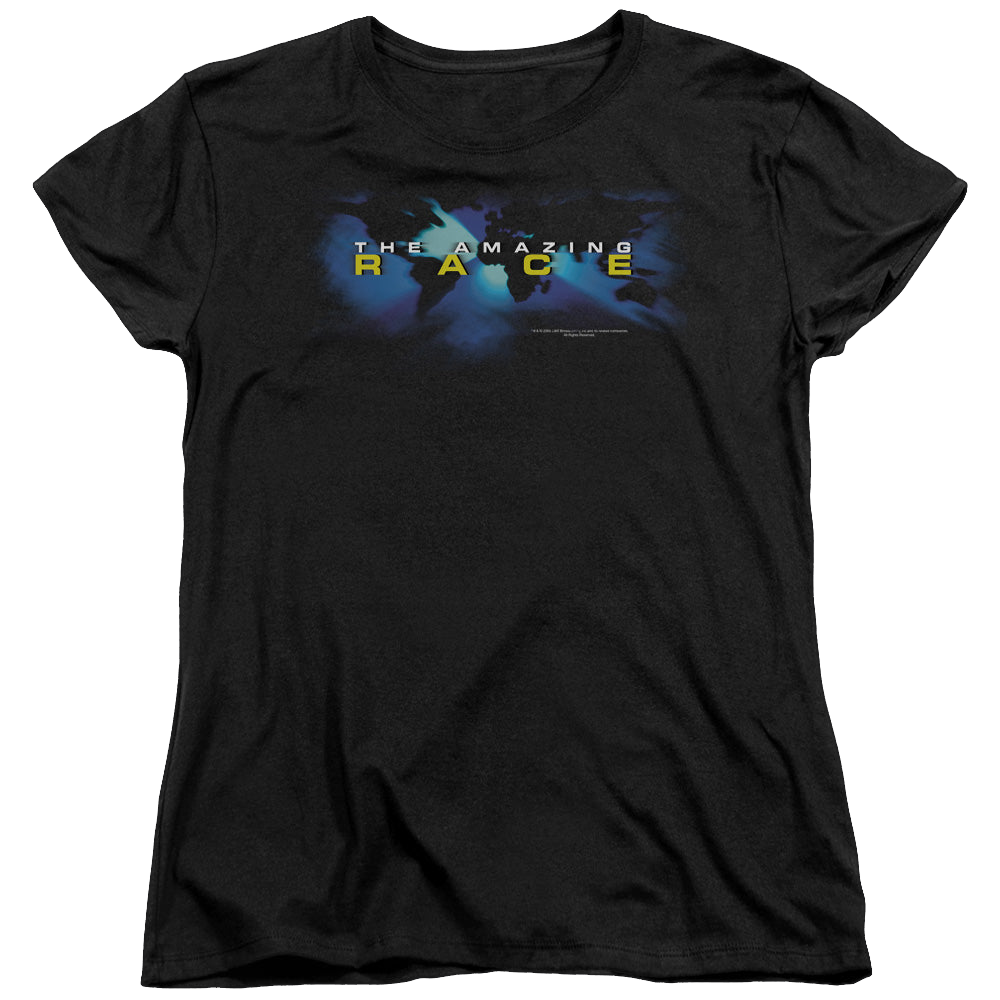 Amazing Race, The Faded Globe - Women's T-Shirt