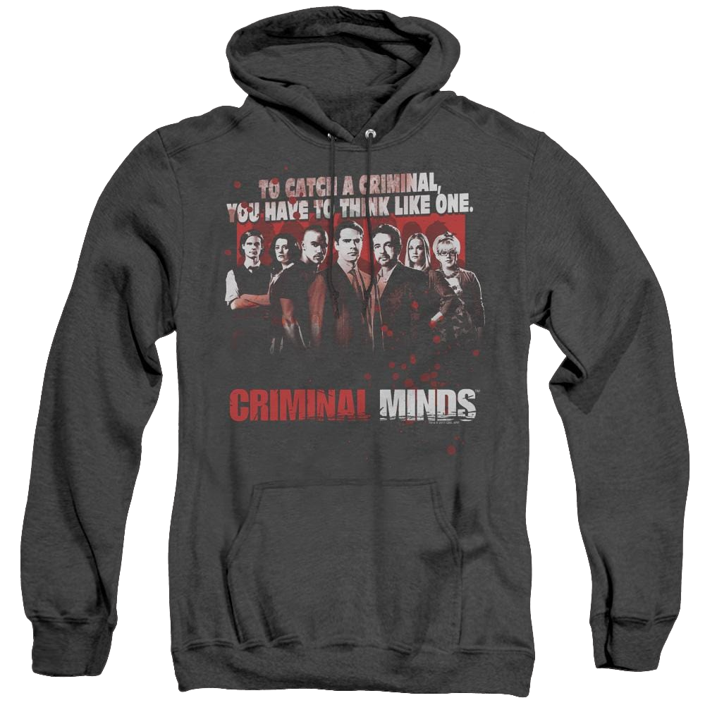 Criminal Minds Think Like One - Heather Pullover Hoodie