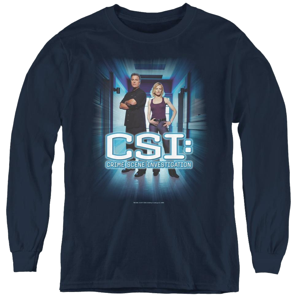 Csi Serious Business - Youth Long Sleeve T-Shirt