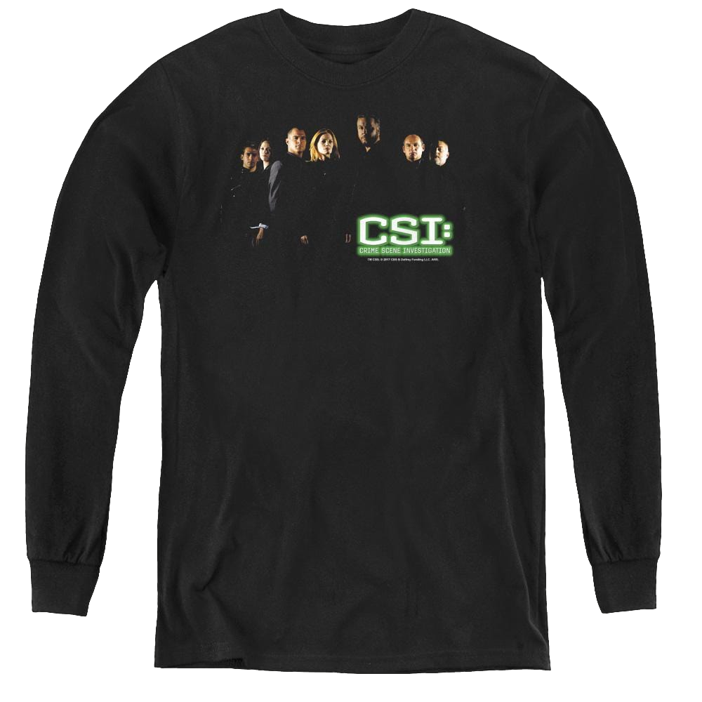 Csi Shadow Cast - Youth Long Sleeve T-Shirt