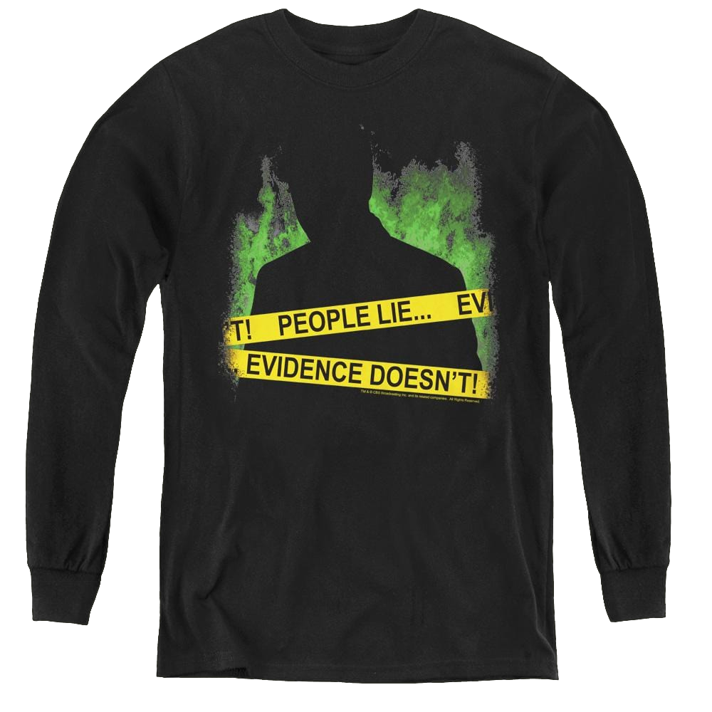 Csi People Lie - Youth Long Sleeve T-Shirt