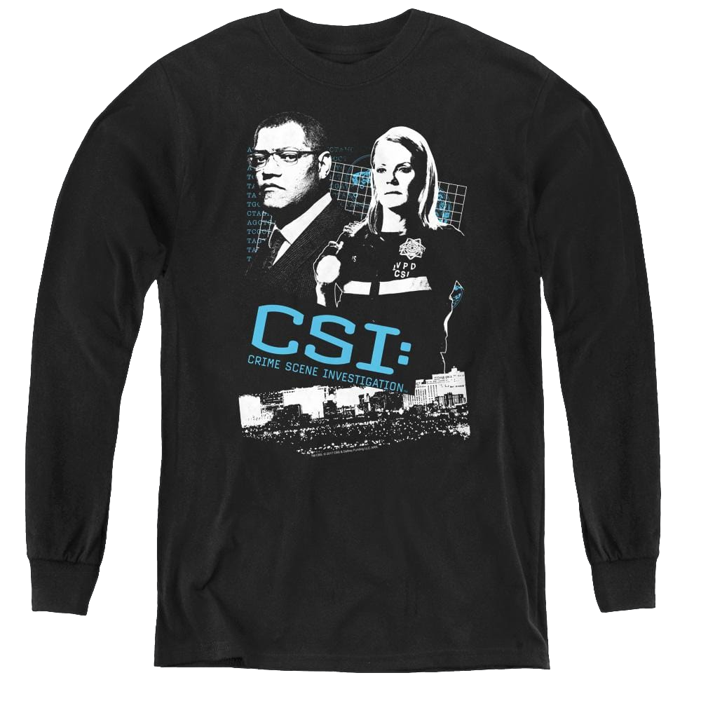 Csi Investigate This - Youth Long Sleeve T-Shirt