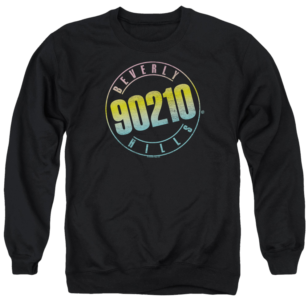 Beverly Hills 90210 Color Blend Logo - Men's Crewneck Sweatshirt