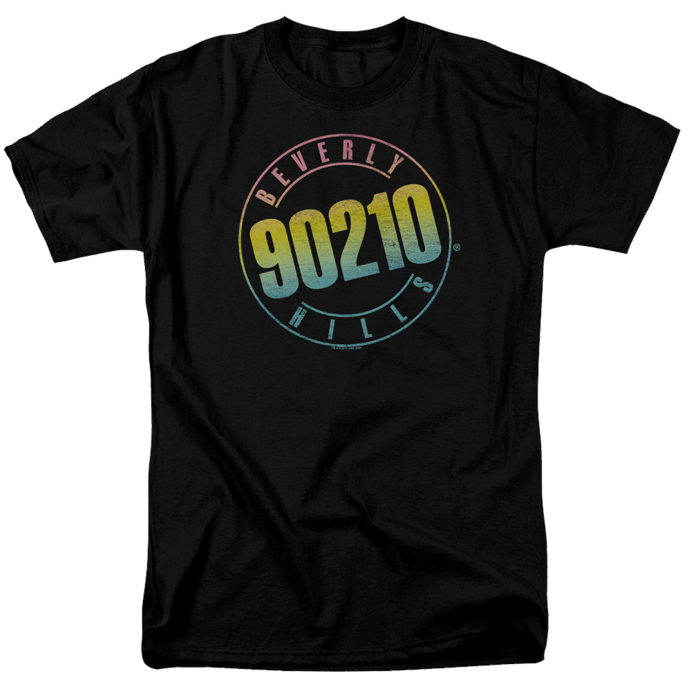 Beverly Hills 90210 Color Blend Logo - Men's Regular Fit T-Shirt